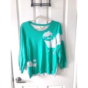 RARE Anthropologie Bird Sweater